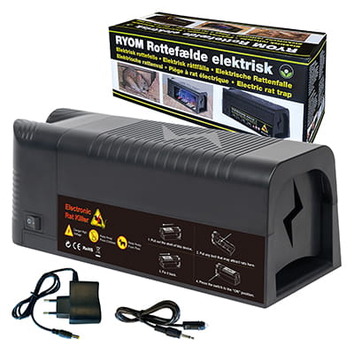 Rottefælde Elektr. Incl. Adapter