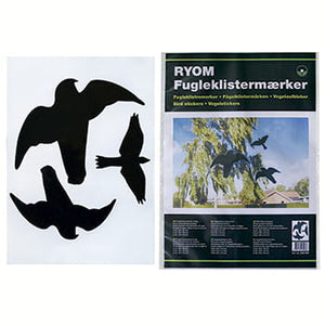 Fugleklistermærker          6 Stk