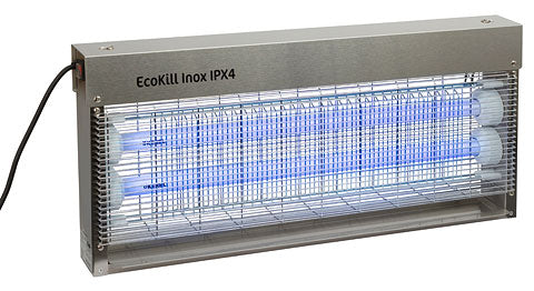 EcoKill Inox IPX4 Insektfanger / Fluefanger - 200 m2