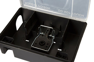 Rottegiftsdepot med smækfælde - Kombineret