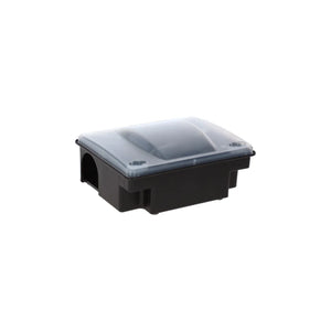 Rottegiftsdepot med smækfælde - Kombineret